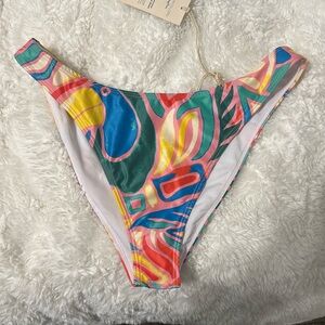 Kenny Flowers The Colombia Sporty Bikini Bottoms Pink Women's NWT